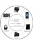 iPhone Uyumlu Lightning To Aux Çevirici Ses Kontrol Özellikli Kablo Beyaz - Model MH021 5