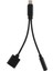 Apple Iphone Lightning Splitter 2in1 Şarj ve Kulaklık Çevirici Model No : IKD103 Siyah 1
