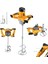 Power Tools 3600 Watt 6 Kademe Hız Ayarı Boya ve Harç Mikseri Karıştırıcı 3