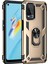Oppo A54 4g Kılıf Tank Yüzüklü Yüksek Koruma Silikon - Gold 1