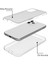 Apple iPhone 7 Plus Kapak 360 Derece Ön ve Arka Tam Koruma Şeffaf Silikon Kılıf 3