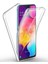 Samsung Galaxy A50 Kapak 360 Derece Ön ve Arka Tam Koruma Şeffaf Silikon Kılıf 1
