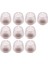 10 Adet Yuvarlak Sandalye Bacak Caps Temizle Kat Koruyucu Masa Ayakları Kapak 12-16MM Yuvarlak Bacak 12-16MM (Yurt Dışından) 4