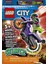 City Gösteri Motosikleti 60296 - Çocuklar Için Eğlenceli, Havalı, Volanlı Gösteri Motosikleti Oyuncak Yapım Seti (14 Parça) 3