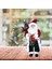Noel Noel Baba Süs Kapalı Masa Heykeli Dekor Yakacak Odun Kırmızı Beyaz (Yurt Dışından) 4