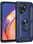 Oppo Reno 5 Lite Kılıf Vega Tank Standlı Yüzüklü Mıknatıslı Lacivert 1