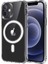 Apple iPhone 12 Kılıf Wireless Tacsafe Antishock Ultra Koruma Sert Silikon Renksiz 1
