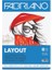 Layout Pürüzsüz ve Geçirimsiz Marker Blok 75 gr A4 70 Yaprak 1