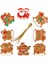8 Adet / Paket Noel Ağacı Asılı Süslemeleri Süsleme Kapalı Xmas Ağacı Dekor (Yurt Dışından) 2