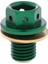 Atv Motosiklet Için Metal Yağ Tahliye Plug Somun M12 M12 - Yeşil (Yurt Dışından) 2