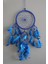 Üç Gözlü Gece Mavisi Dream Catcher (16 Cm) 1