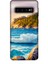 Deste Samsung Galaxy S10 Kılıf Deniz Baskılı Desenli Silikon Kılıf -8009 1