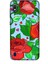 Deste Samsung Galaxy A10 Kılıf Kırmızı Gül Baskılı Desenli Silikon Kılıf -8310 1