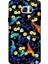 Deste Samsung Galaxy Note 5 Kılıf Mavi Çiçek Baskılı Desenli Silikon Kılıf -8014 1