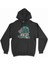 Cix Amerikan Futbolu Siyah Kapşonlu Sweatshirt Hoodie 1
