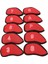 10 Adet / Paket Meshy Golf Demir Kapakları Set Headcover Çoğu Ütü Kırmızı Fit (Yurt Dışından) 5