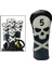 Su Geçirmez Pu Deri Golf Headcover No. 1 3 5 Ut Ahşap Fairways Sürücü Hibrid Kafa Kapak Koruyucu Kılıf No. Tag, Golf Aksesuarları - No.5 (Yurt Dışından) 3