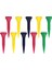 10 Sayım Golf Tee Pe Plastik Golf Uygulama Eğitim Yardımları Aksesuarları 40MM (Yurt Dışından) 2