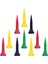10 Sayım Golf Tee Pe Plastik Golf Uygulama Eğitim Yardımları Aksesuarları 40MM (Yurt Dışından) 3