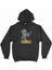 Cix Güçlü Vikings Siyah Kapşonlu Sweatshirt Hoodie 1