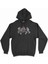 Cix Vikingler Siyah Kapşonlu Sweatshirt Hoodie 1