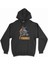 Cix Vikings Kılınç ve Balta Siyah Kapşonlu Sweatshirt Hoodie 1