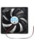 9 cm 24 Volt 2 Pinli Fan 9 cm Fan 90X90X24MM 24 Volt 9 cm Fan 4