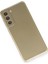 Samsung Galaxy S21 Fe Kılıf Yumuşak Dokulu Premium Silikon - Gold 3