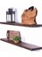 Ikili Masif Ahşap Gizli Vidalı Uçan Raf - 2 x 40 cm 1