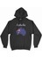 Cix Avusturya Haritalı ve Bayraklı Siyah Kapşonlu Sweatshirt Hoodie 1