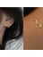 Unisex Cerrahi Çelik Gold Renk 12 mm Halka Küpe 2