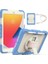 iPad 2019/2020 10.2" 7. 8. Nesil Strap, Kalemlikli Tablet Kılıfı Darbeye Dayanıklı Askılı 360° Dönebilen El Kayışlı Kılıf 1
