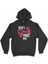 Cix Pembe Don't Panic Bro Siyah Kapşonlu Sweatshirt Hoodie 1