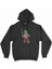 Cix Star Wars Jedi Yoda Siyah Kapşonlu Sweatshirt Hoodie 1