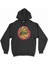Cix Hong Kong Haritalı ve Bayraklı Siyah Kapşonlu Sweatshirt Hoodie 1