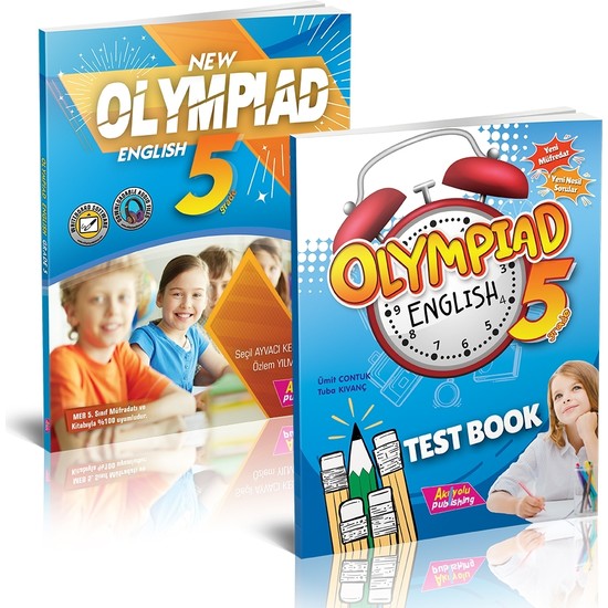 Akılyolu Yayıncılık Grade 5 - New Olympıad Englısh + Test Book