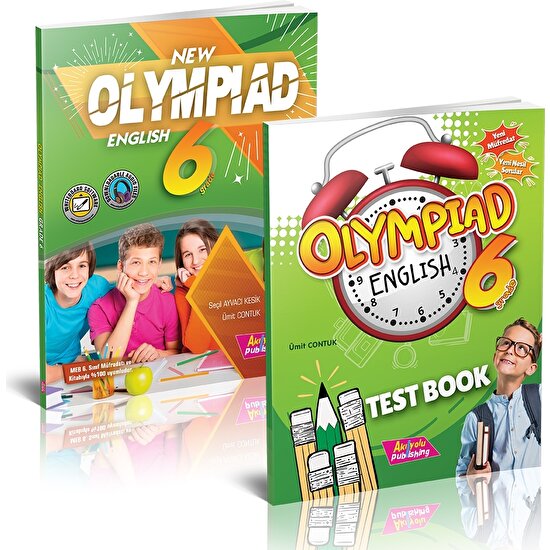 Akılyolu Yayıncılık Grade 6 - New Olympıad Englısh + Test Book