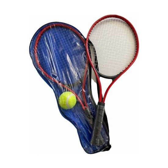 Çocuk Tenis Raketi Seti 21'' 2 Raket+1 Top Çantalı Set