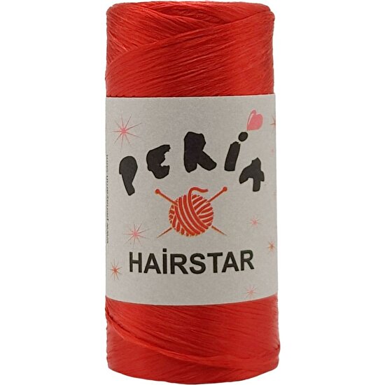 Peria Hairstar Amigurumi Saç Ipi ( Kırmızı ) 100 gr