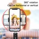 Bolaker P60 Yüksek Kalite 3'ü 1 Arada Kablosuz Bluetooth Selfie Çubuğu (Yurt Dışından)