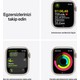 Apple Watch Seri 7 Gps, 41MM Beyaz Alüminyum Kasa ve Beyaz Spor Kordon - Regular MKMY3TU/A