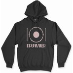 Cix Cix Drummer Siyah Kapşonlu Sweatshirt Hoodie