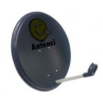 Antenci Mini Uydu Çanak Anteni 40 cm Antrasit Renkli Taşınabilir Kullanım İçin Uygun