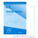 Gürmat A4 Teknik Resim Defteri Dik 40 Yaprak Antetli 1 Adet