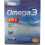 Biowell Luazu Omega3 + D3 60 Yumuşak Jel Kapsül