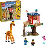 LEGO® Creator Safari Ağaç Evi 31116 - Çocuklar İçin Hayvan Figürü İçeren Yaratıcı Oyuncak Yapım Seti (397 Parça)