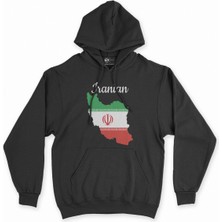 Cix Cix Yeşil I Paused My Game Siyah Kapşonlu Sweatshirt Hoodie