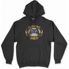 Cix Cix Ultimate Gamer Siyah Kapşonlu Sweatshirt Hoodie
