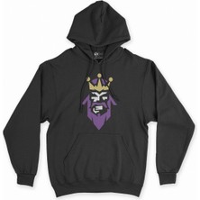Cix Cix La King Siyah Kapşonlu Sweatshirt Hoodie