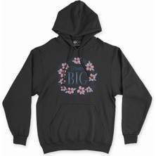 Cix Cix Dream Big Büyük Düşün Siyah Kapşonlu Sweatshirt Hoodie